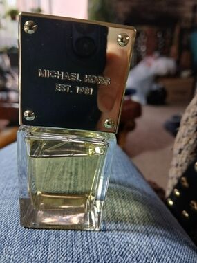 Michael Kors  Gold and Clear Fragrance Bottle